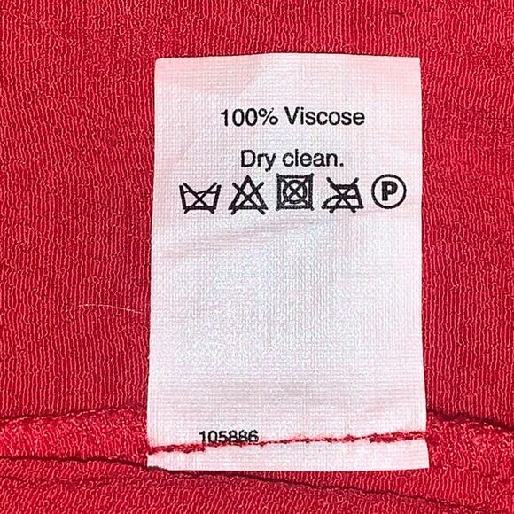 Madewell Mini Dress Short Sleeve Red Cherry Pullover Size XS - Picture 9 of 9